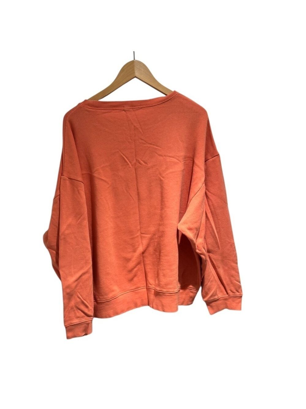 SOUTH PARADE orange ‘on holiday” graphic print sweatshirt - size M - Picture 3 of 3